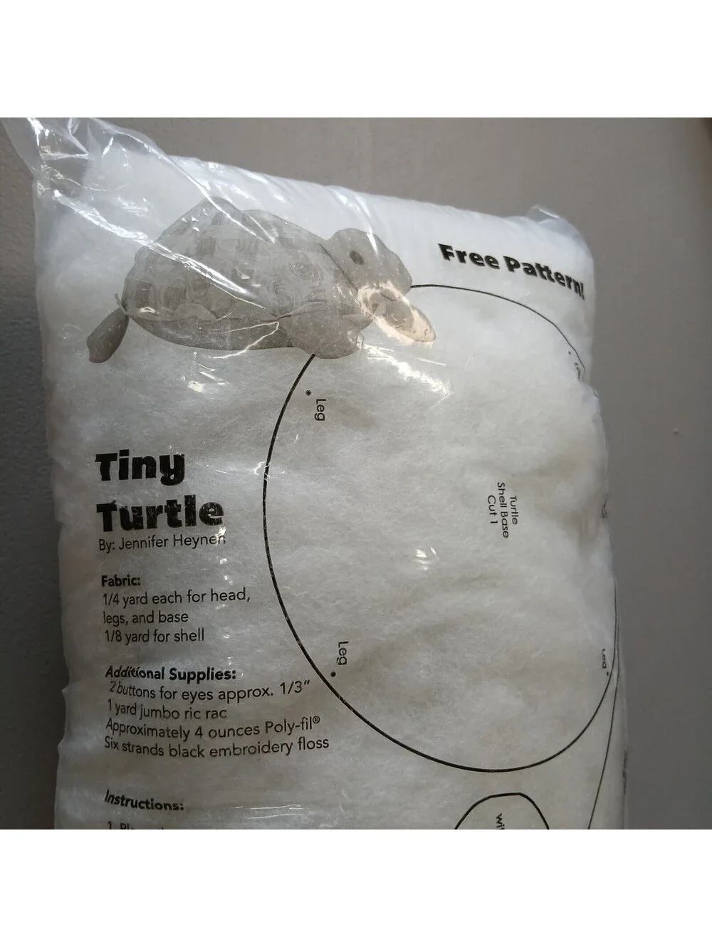 Fairfield Original Poly-Fil Premium Polyester Fiber Fill Stuffing 12 oz Bag NEW